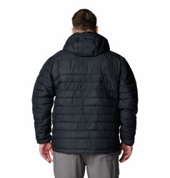 Куртка Columbia Powder Lite™ II з капюшоном M - чорна (великий розмір)