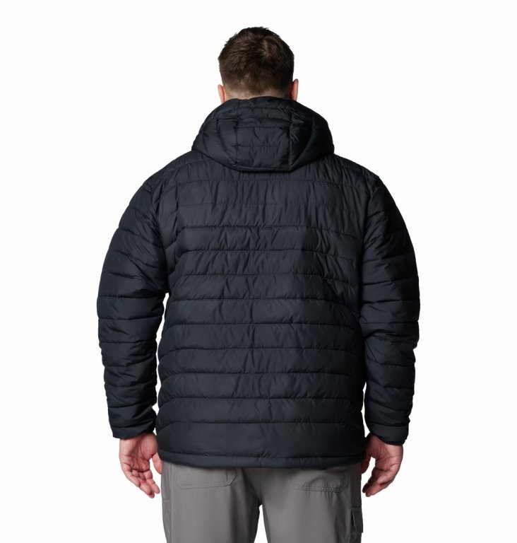 Куртка Columbia Powder Lite™ II з капюшоном M - чорна (великий розмір)