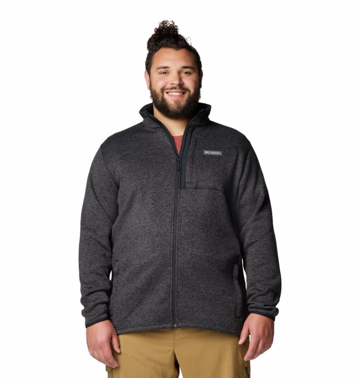 Кофта Columbia Sweater Weather™ Full Zip M - чорний (великий розмір)