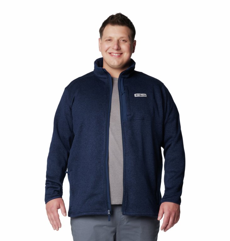 Кофта Columbia Sweater Weather™ Full Zip M - синій (великий розмір)