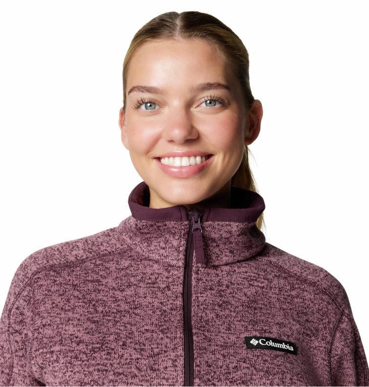 Кофта Columbia Sweater Weather™ Full Zip II W - фіолетовий