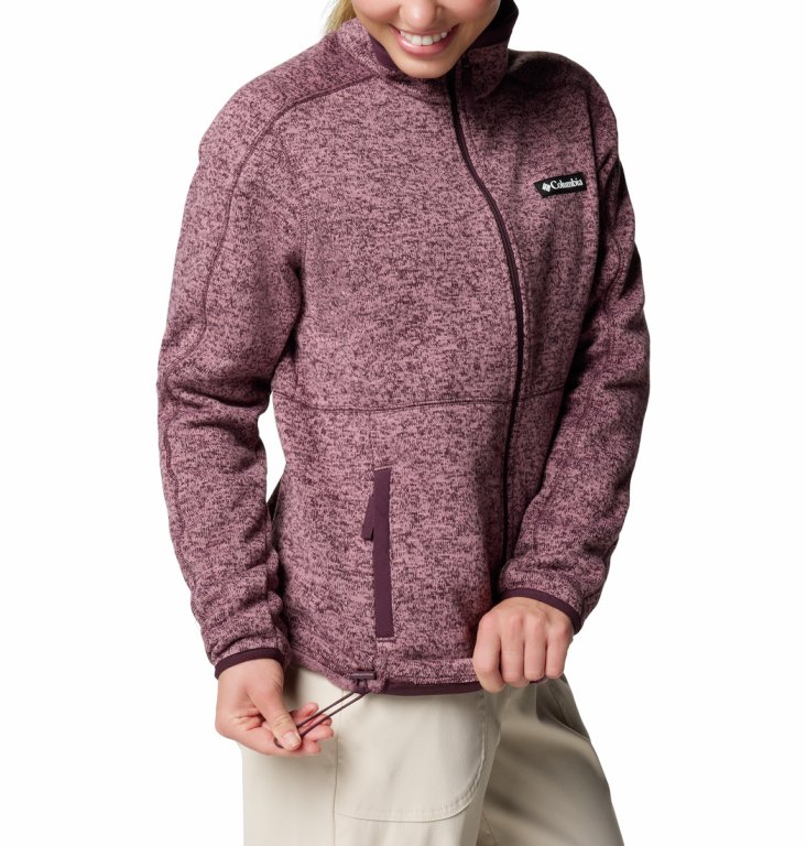 Кофта Columbia Sweater Weather™ Full Zip II W - фіолетовий