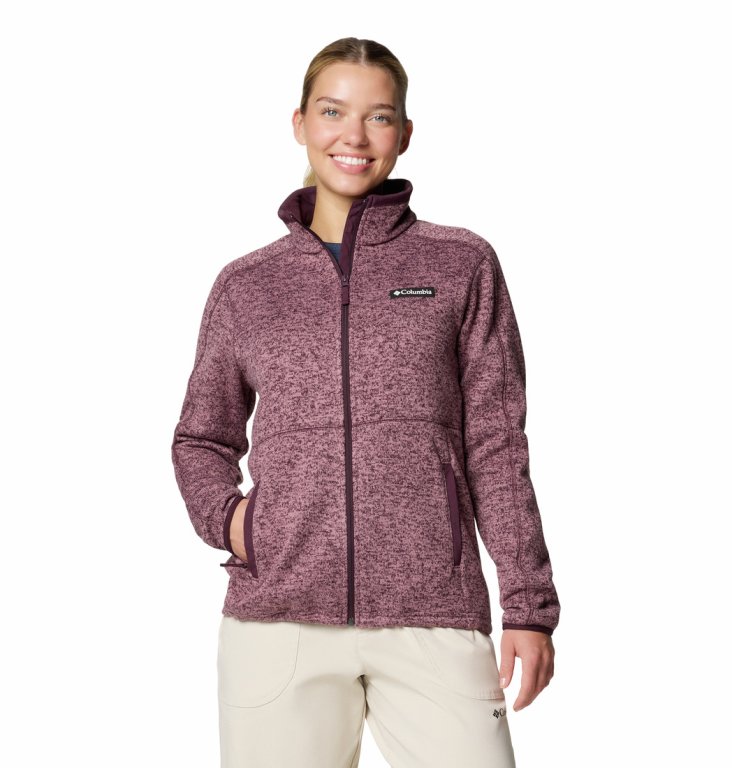 Кофта Columbia Sweater Weather™ Full Zip II W - фіолетовий