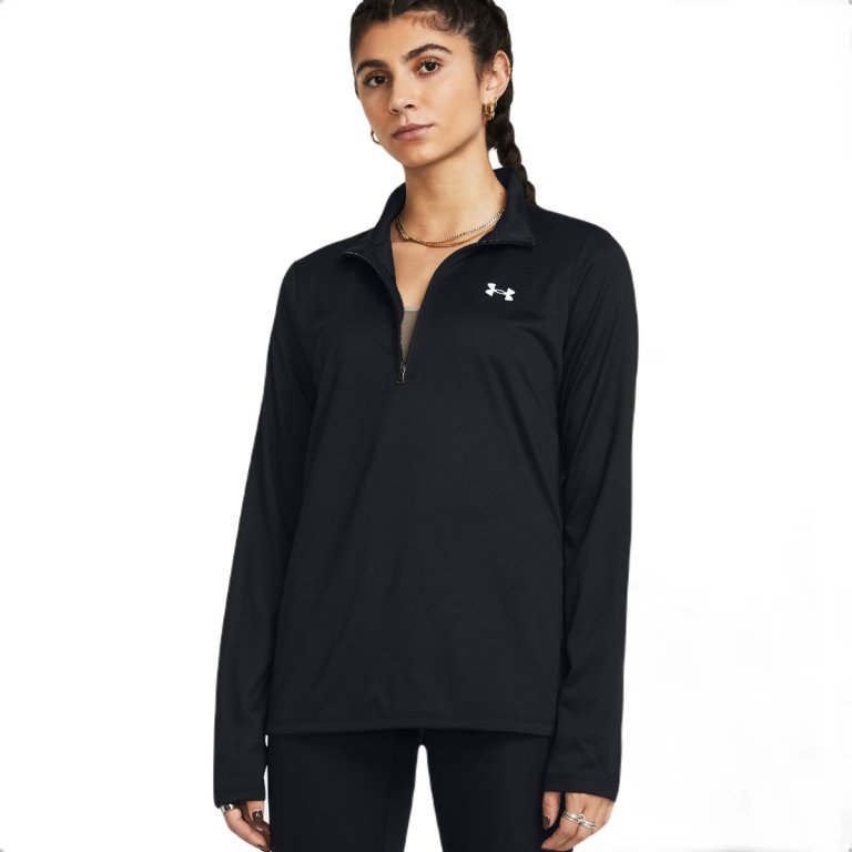Світшот Under Armour Tech 1/2 Zip Solid W - чорний