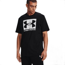 Футболка Under Armour ABC Camo Boxed Logo SS M - чорна