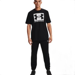 Футболка Under Armour ABC Camo Boxed Logo SS M - чорна