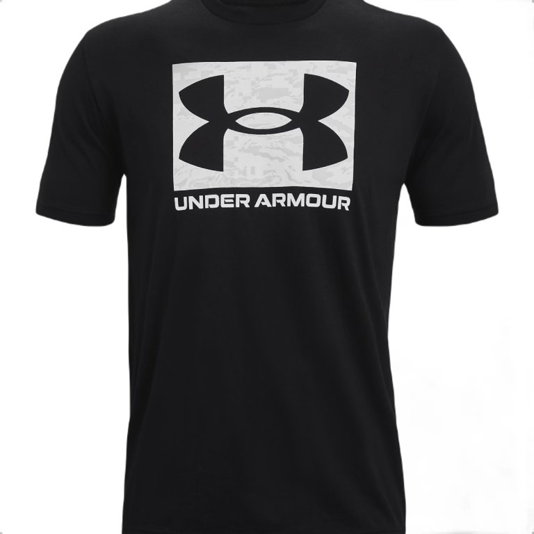 Футболка Under Armour ABC Camo Boxed Logo SS M - чорна