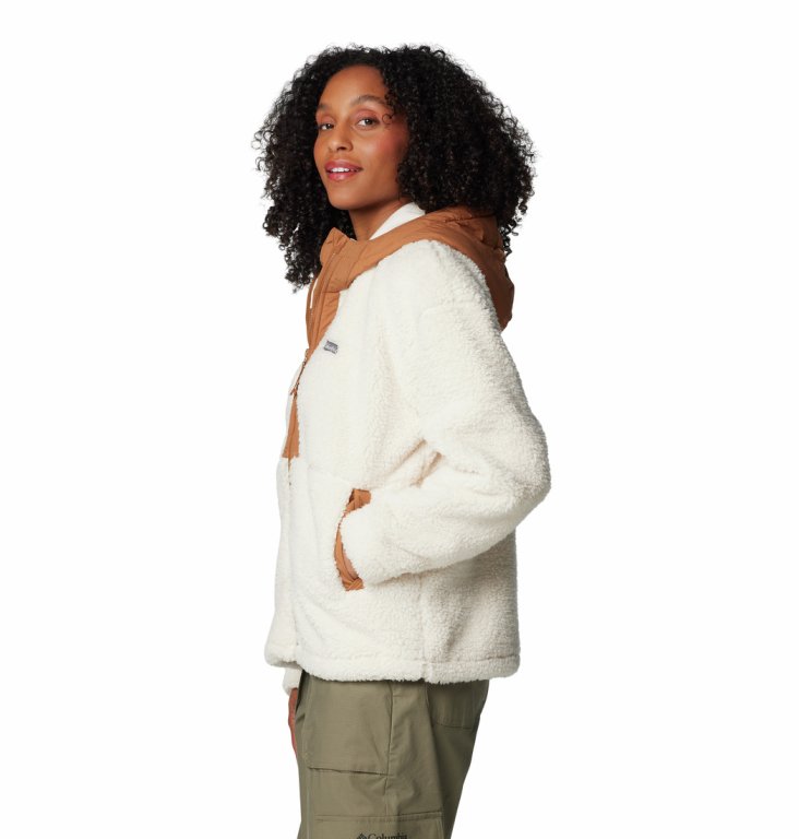 Кофта Columbia Boundless Discovery™ Hooded Sherpa W - бежевий/коричневий