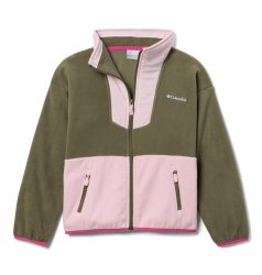 Кофта Columbia Sequoia Grove™ Full Zip Fleece J - зелений/рожевий