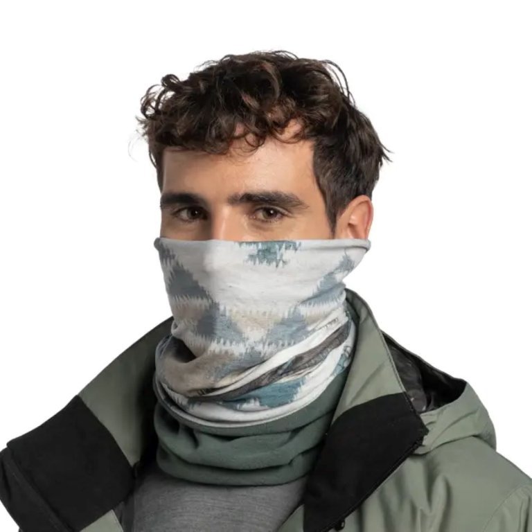 Снуд Buff Polar - зелена/сіра
