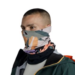 Снуд Buff Polar - зелена/помаранчева