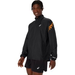 Куртка Asics Icon Jacket M - чорний/помаранчевий