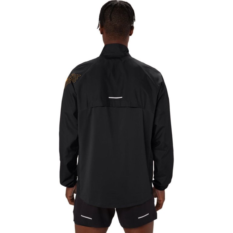 Куртка Asics Icon Jacket M - чорний/помаранчевий