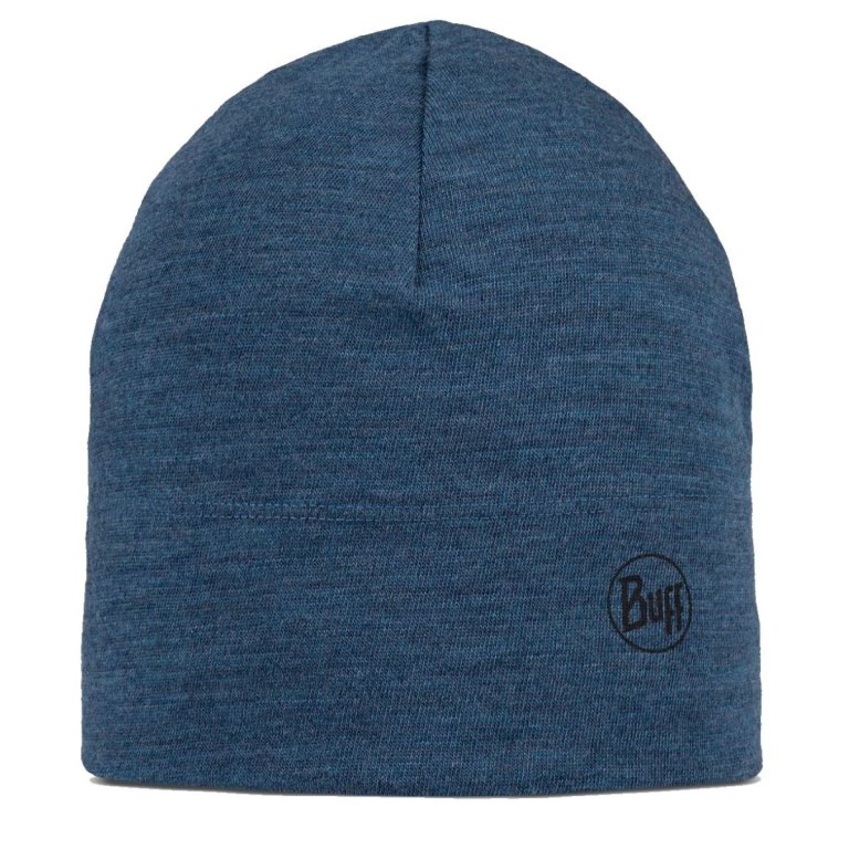 Шапка Buff Merino Midweight Beanie - синя