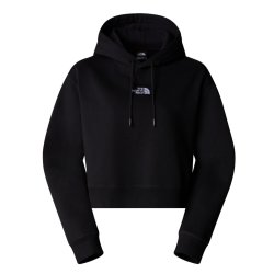Mikina The North Face Essential Crop Hoodie W - čierna