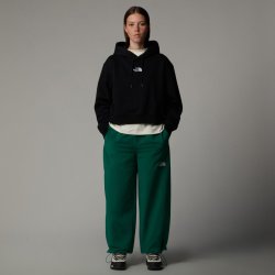 Mikina The North Face Essential Crop Hoodie W - čierna