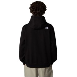 Mikina The North Face Essential Relaxed Hoodie M - čierna