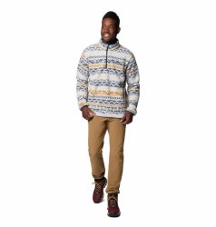 Кофта Columbia Rugged Ridge™ Half Snap Fleece M - білий/синій