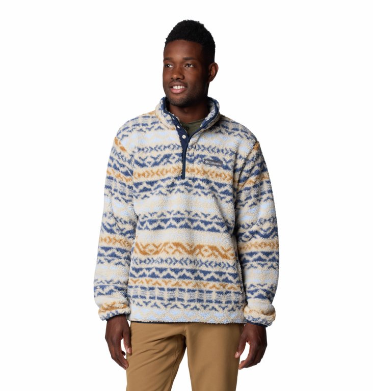Кофта Columbia Rugged Ridge™ Half Snap Fleece M - білий/синій