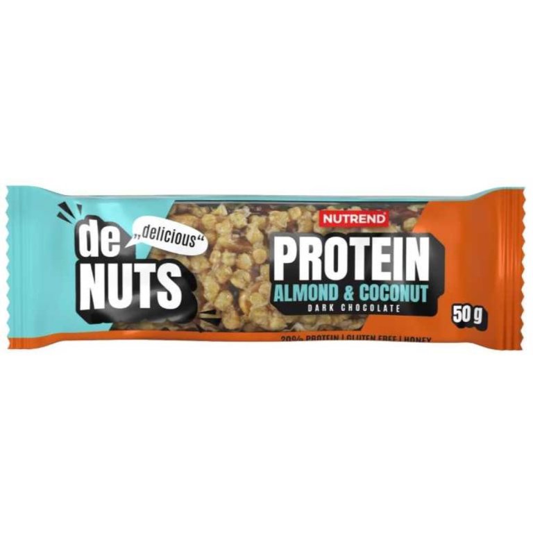 Tyčinka Nutrend DeNuts Protein Bar Protein 50g - mandle + kokos