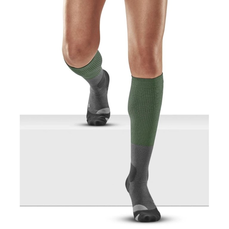 Шкарпетки CEP Merino W - зелені