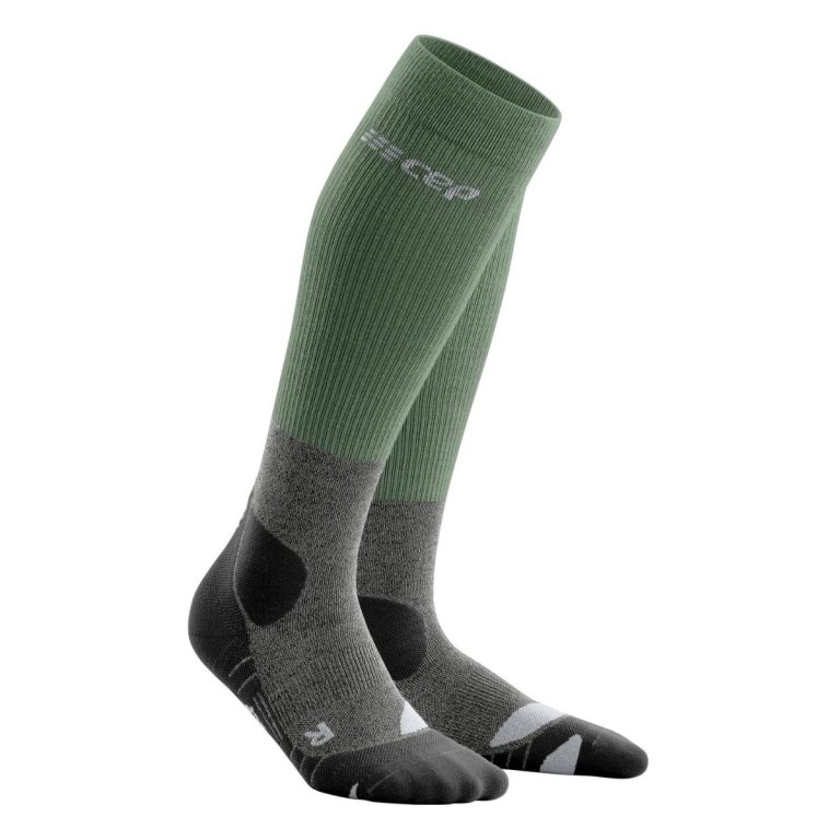 Шкарпетки CEP Merino W - зелені
