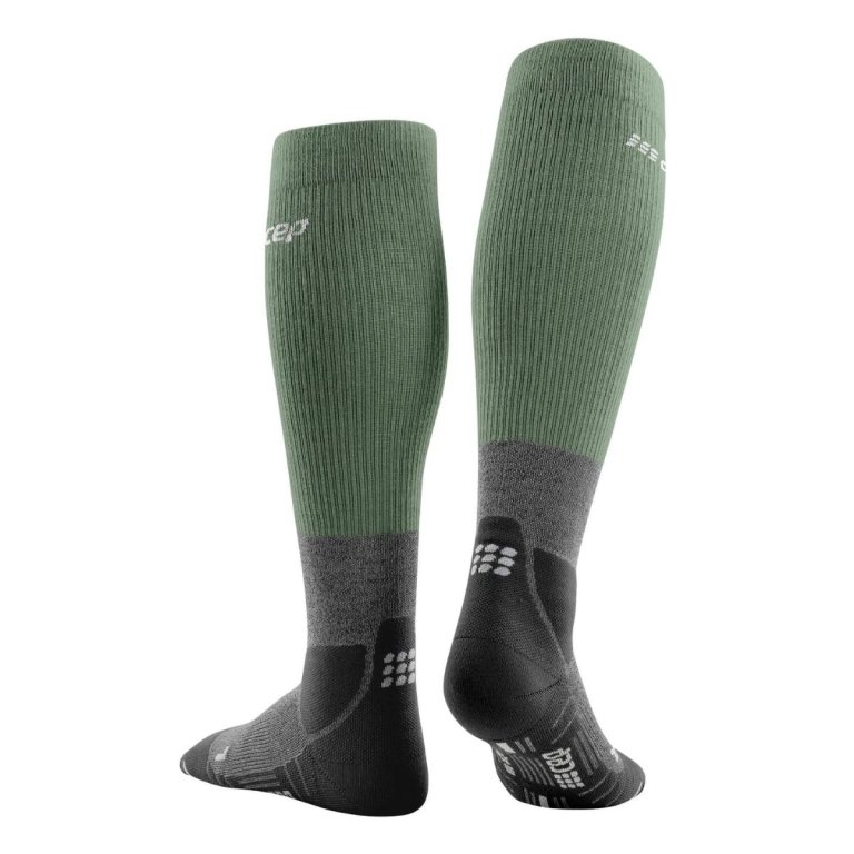 Шкарпетки CEP Merino W - зелені