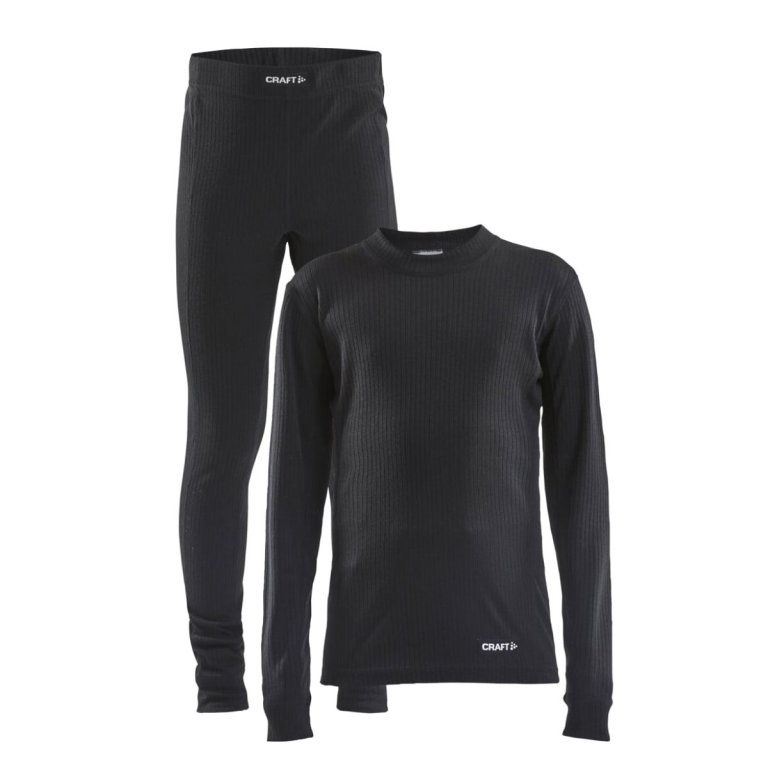 Комплект Craft Core Dry Baselayer J - чорний