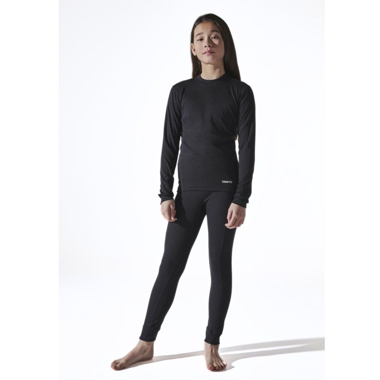 Комплект Craft Core Dry Baselayer J - чорний