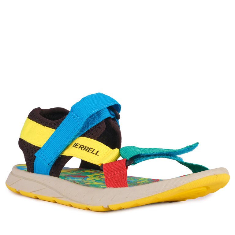 Сандалі Merrell Kahuna Web 2.0 J - жовтий/чорний/синій