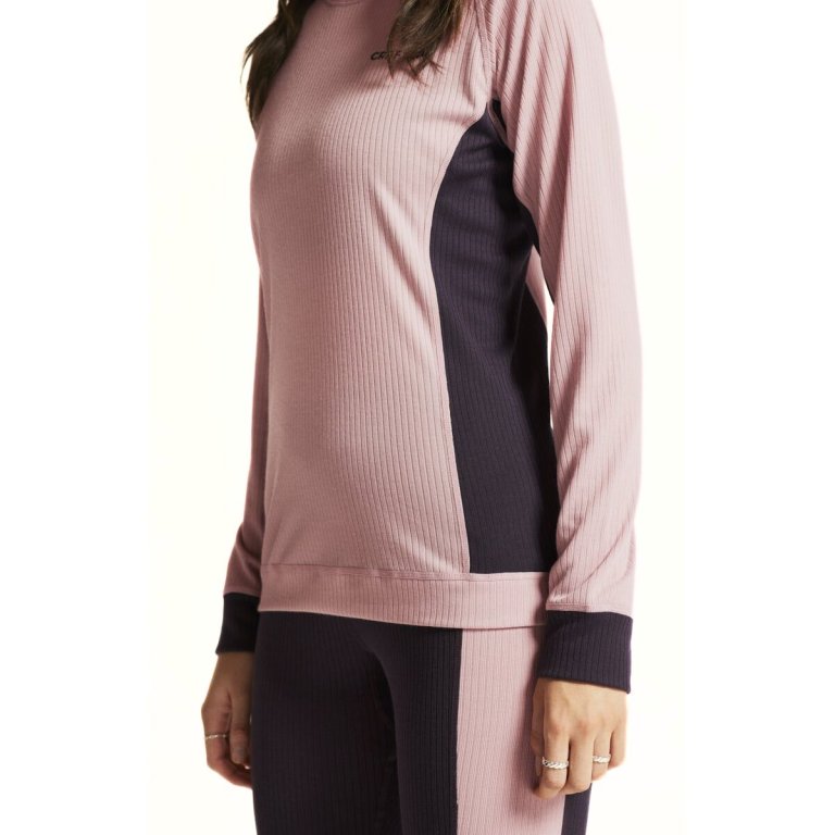Súprava Craft Core Dry Baselayer W - ružová/čierna