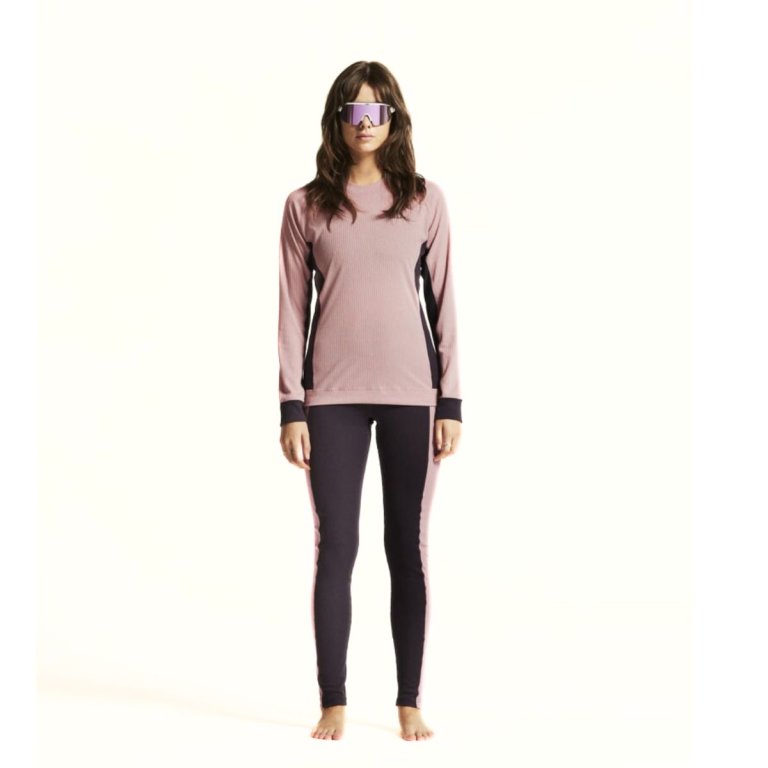 Súprava Craft Core Dry Baselayer W - ružová/čierna
