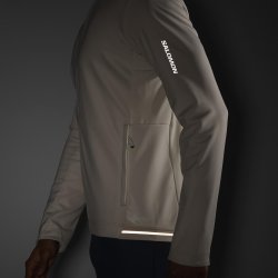 Куртка Salomon GTX® Infinium™ Windstopper® M - коричневий