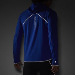 Кофта Salomon Sense Aero Hybrid HZ HD M - синій