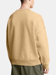 Кофта Under Armour Icon HWT Flc Wash OS Crew M - коричневий
