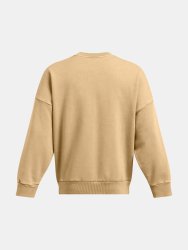 Кофта Under Armour Icon HWT Flc Wash OS Crew M - коричневий