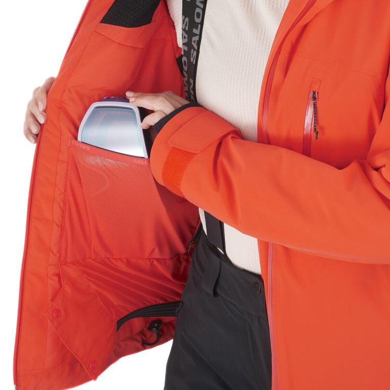 Куртка Salomon Brilliant Jkt W - помаранчева