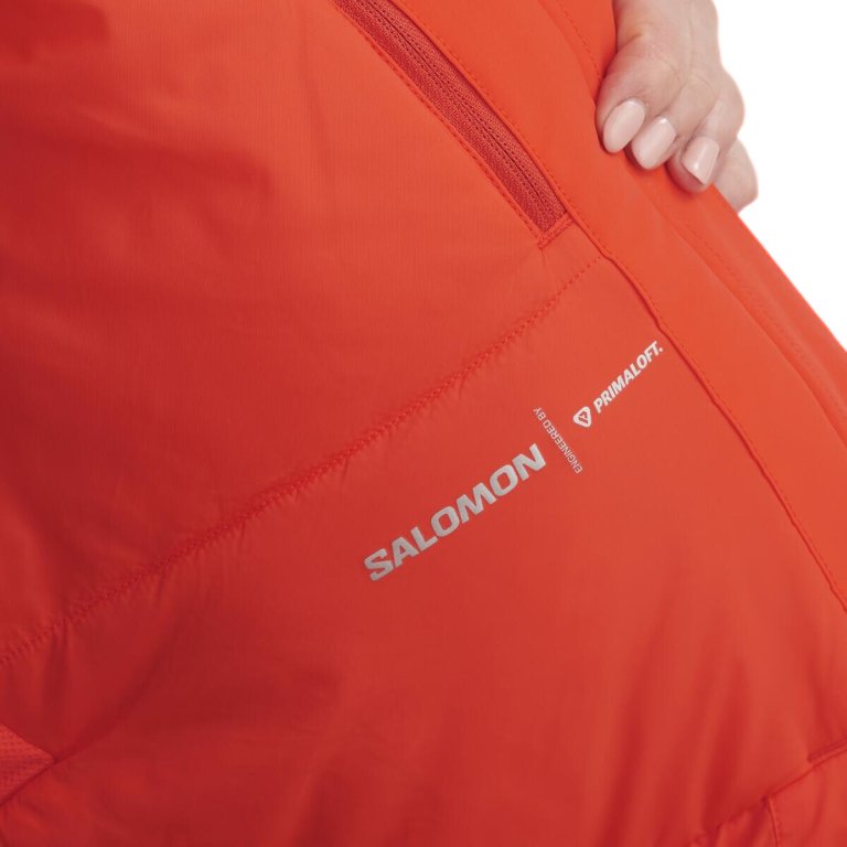 Куртка Salomon Brilliant Jkt W - помаранчева