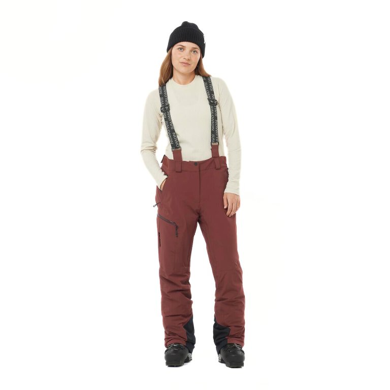 Штани Salomon Brilliant Pant W - червоний