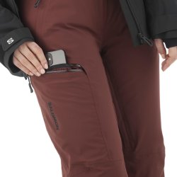 Штани Salomon Brilliant Pant W - червоний