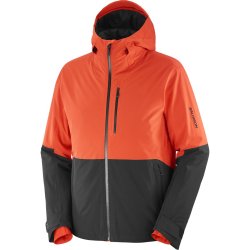 Куртка Salomon Highland Jkt M - оранжевий/чорний