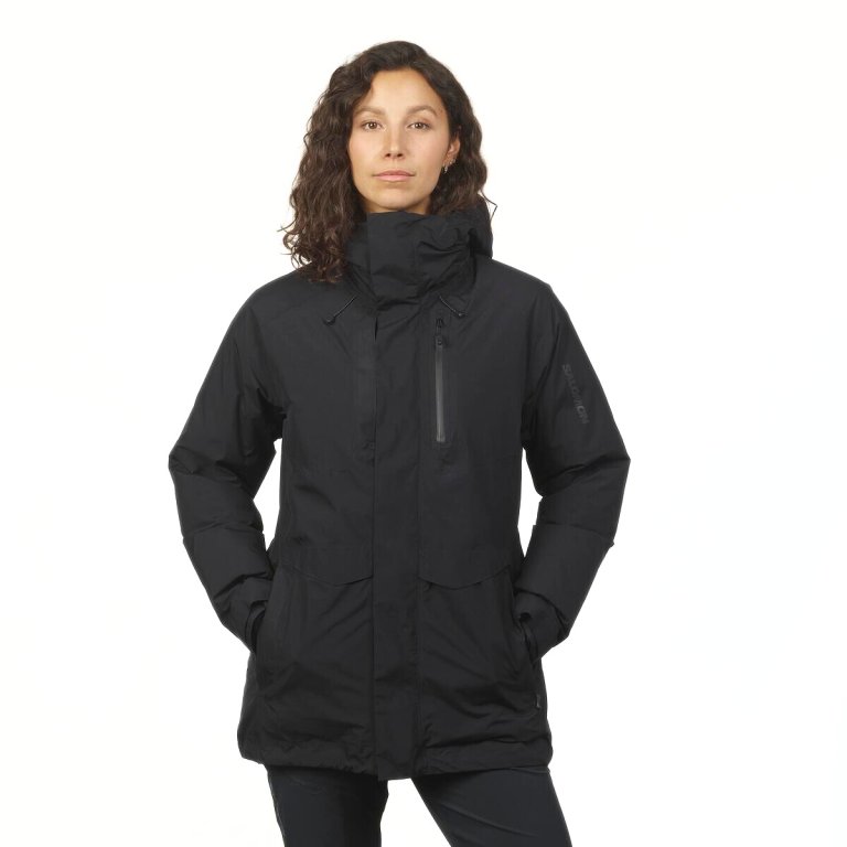 Куртка Salomon Patroller GTX® Down W Jacket - чорна