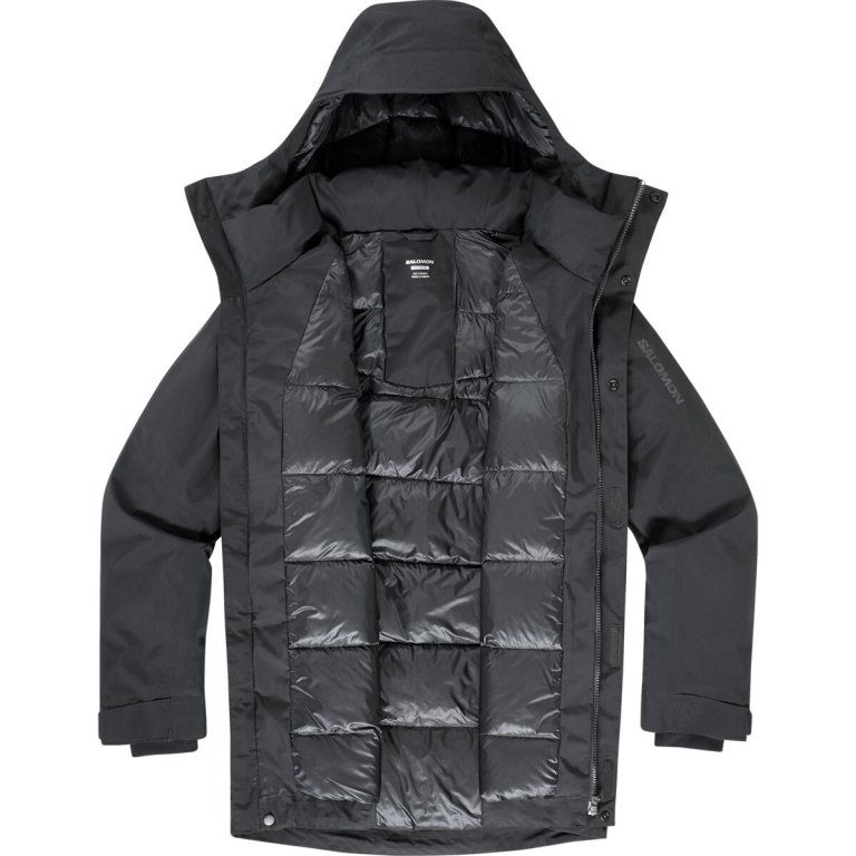 Куртка Salomon Patroller GTX® Down W Jacket - чорна