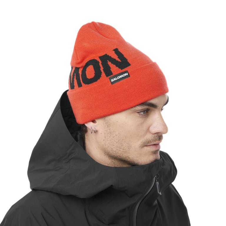 Шапка Salomon Hermitage Beanie - помаранчева