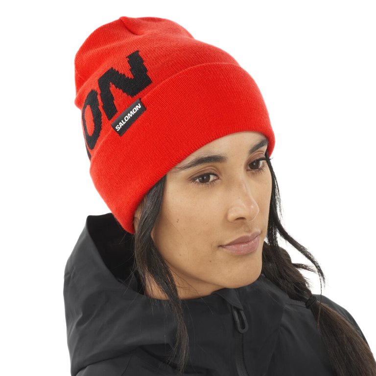 Шапка Salomon Hermitage Beanie - помаранчева