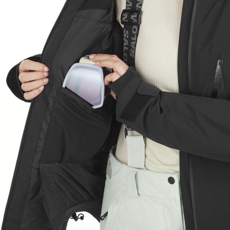 Куртка Salomon Brilliant Jkt W - чорна