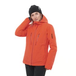 Куртка Salomon Brilliant Jkt W - помаранчева