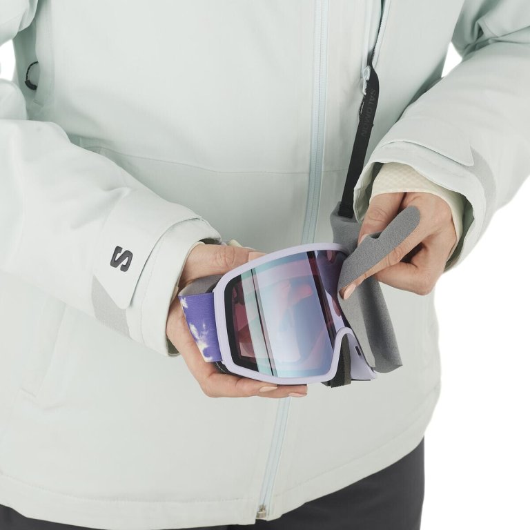 Куртка Salomon Highland Jkt W - синя