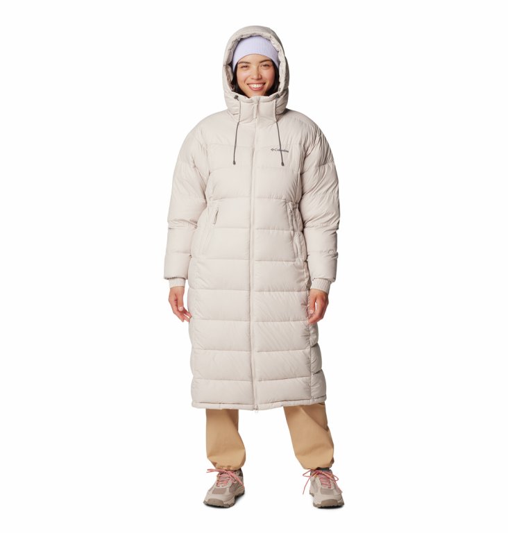Пуховик Columbia Pike Lake™ II Long Jacket W - бежевий