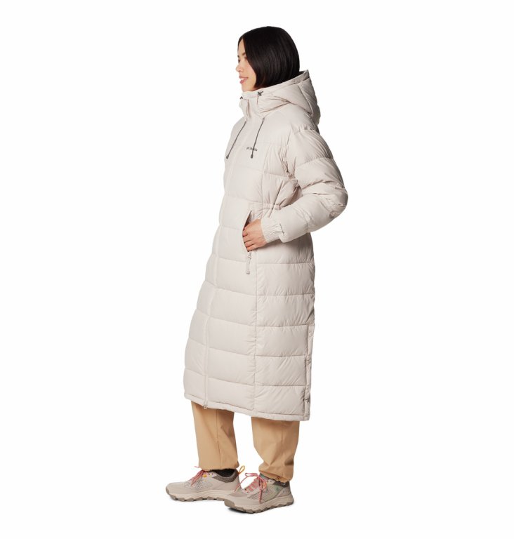Пуховик Columbia Pike Lake™ II Long Jacket W - бежевий